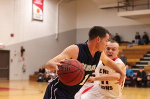 Shaun Roach tries to get past Jeremy Wagner